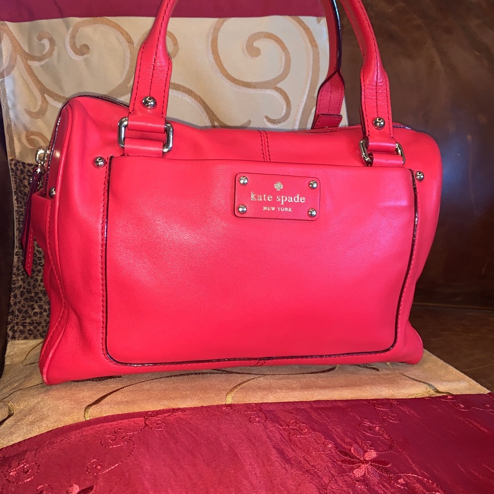 Kate Spade Red Leather Purse